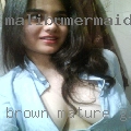 Brown mature girls beach